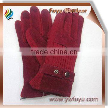 cheap knitting acrylic gloves