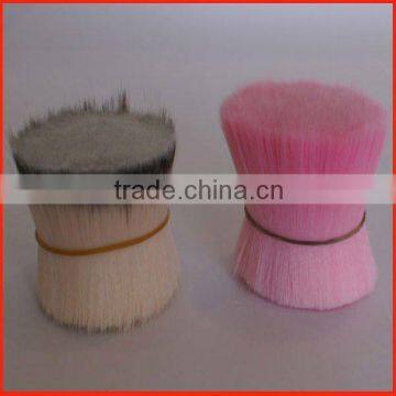 Top quality dyed gray and pink nylon hair