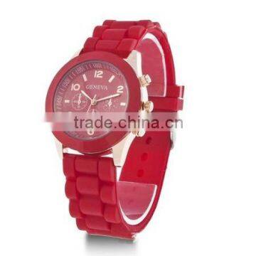 Shenzhen factory fashion silicon watch 2013