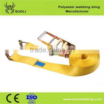 polyester lifting belt cargo lashing tie down