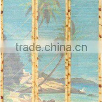 Bamboo Floor Screen