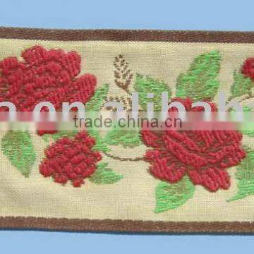 Jacquard ribbons / Jacquard webbing