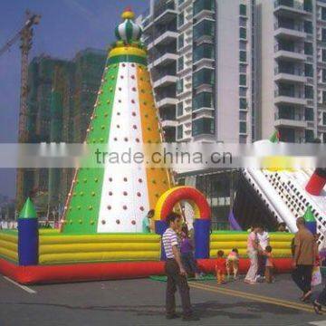 2012HOT inflatable climbing wall