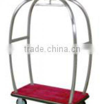 Used hotel luggage barrow