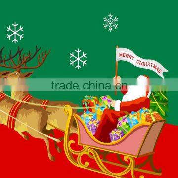 Christmas Design Waterproof Bathroom Carpet photo-6