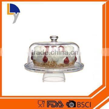 LANYI Factory Sale OEM Multifunctional 6 in 1 Plastic Clear Cake Dome