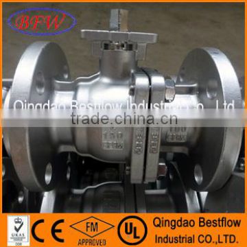 2pc ball valve with metal seat