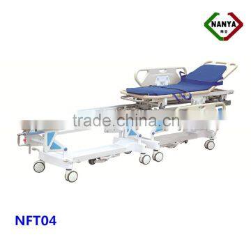 NFT04 Hospital operation connecting patient transport trolley cart