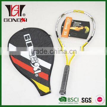 hot sale aluminium alloy baby tennis&tennis racquet with PU tennis racket grip