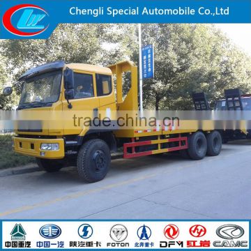 Chufeng 6x4 10T flatbed tow truck flat bed truck flat deck flatbed transport truck flat body truck