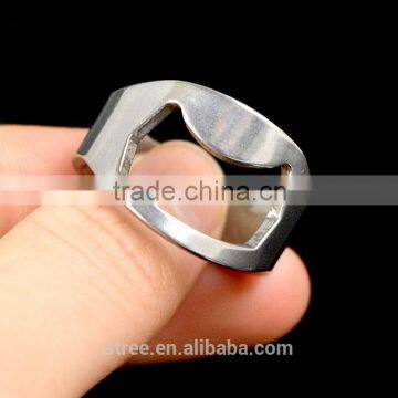 1Pcs Ring Opener Finger Ring-Shape Stainless Steel Beer Bottle Unique Hot Sale photo-2
