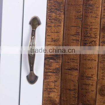 European Style Regional Style Reclaimed Wood Bathroom Console Furniture Classic Sideboards Drawer Cabinet With Door photo-6