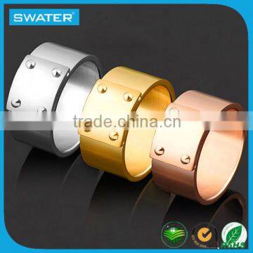 New 2016 Engraved Words Stainless Steel Ring Blanks