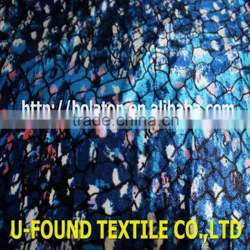 KS Polyester Spandex Velvet Fabric For Garment,Very Good quality