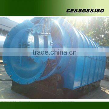 No pollution auto pyrolysis plant in china