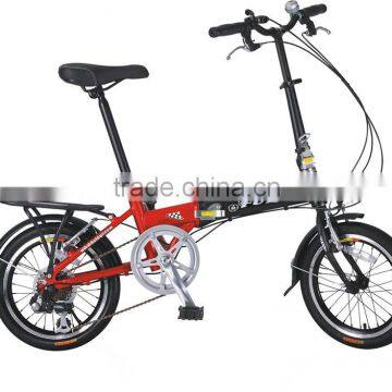 Pocket Bike Aluminum Folding Bike.16 Inch Folding Bicycle