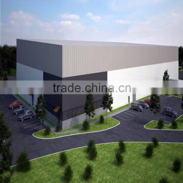 Low Price Light Steel Prefab Warehouse Hangar