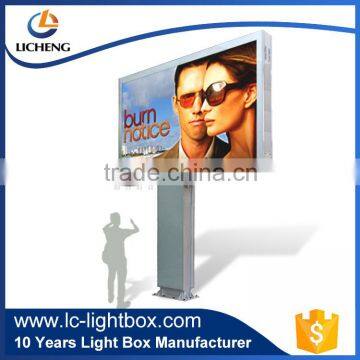 aluminum Frame Scrolling Light Box Billboard with fast delivery