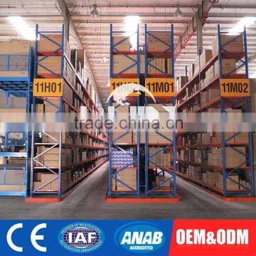 Custom Design Warehouse Storage Iron Shelving Vna Racking