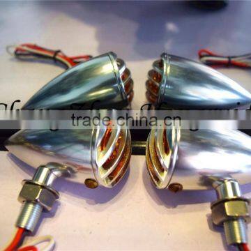 Custom Motorcycle Grille Turn Signals for Harley Davison photo-3