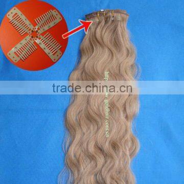 Human Hair Extension - Clips on Hair / Clips in Hair / Wigs