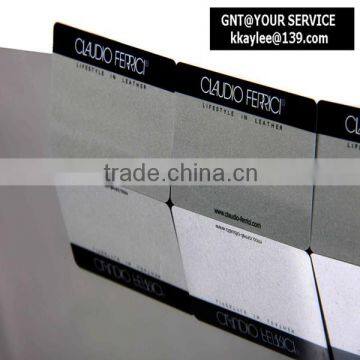 Glossy laminated metal plate for card laminator