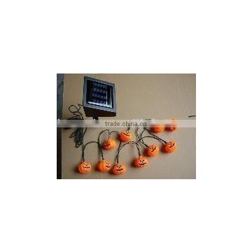 Solor LED Pumpkin Light String