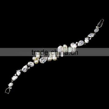 bridal silver bracelet