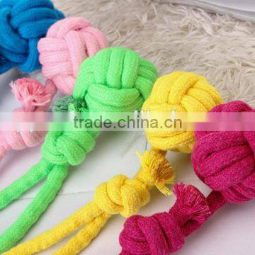 QQPET New Stock hemp dog toy rope