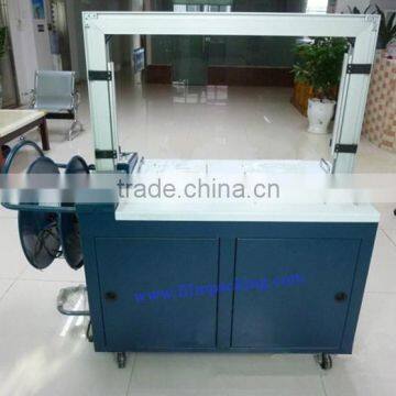 Tall table semi automatic strapping machine