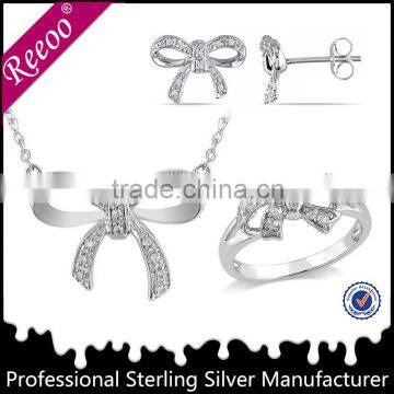 fashion 2014 Stainless steel jewelry set