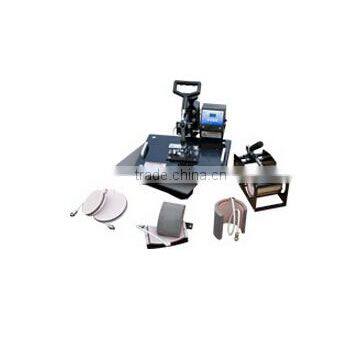 Good quality New Digital Pro 8 in 1 Heat Transfer Press Machine T-Shirt Hat Cap /t-shirt printing machine for sale