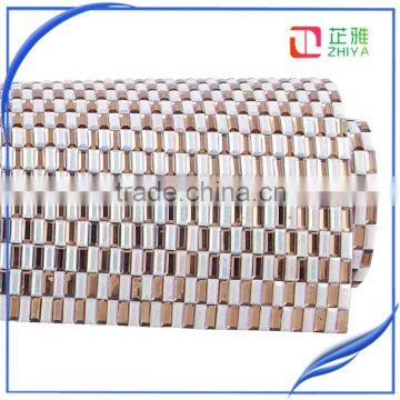 New Design Champagne Color 24*40cm Slef Sticker Plastic Mesh photo-2