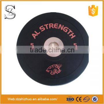 Fitness Accessories Black Rubber Weight Plates for Gym CRC-22