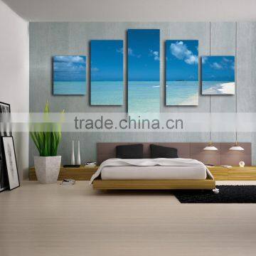 Sea Sand Beaches Blue Sky Group Canvas Prints photo-2