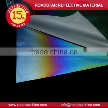 rainbow reflective glittering heat transfer vinyl