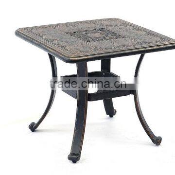 Glass Coffee Inversion Poker Round Plywood Dining Plastic Decoration Manicure Table photo-2