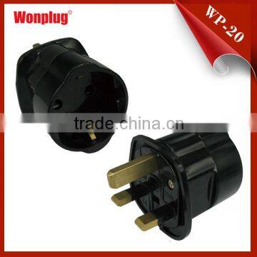 Top Selling Lower Price Schuko to UK Plug Adapter