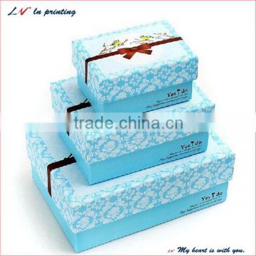 hot sale custom children shoe packaging box wholesale made in shanghai