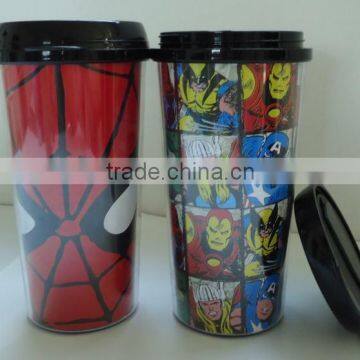 hot sale custom paper insert travel tumbler