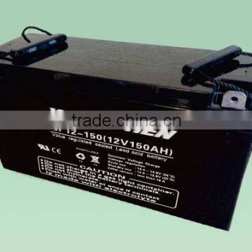 12 volt 150ah Solar Energy power battery for power safe battery