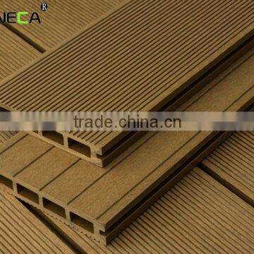 wood plastic composite outdoor decking flooring with waterproof/firefroof features