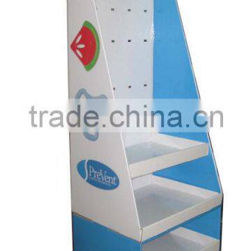 paper peg display box, corrugated paper peg display box, peg display box