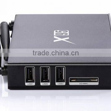 X95 Android 5.1.1 TV Box Amlogic S905 Quad Core 2.4GHz WiFi Bluetooth HD 2.0 Media Player Real-time Display TV Online Player photo-5