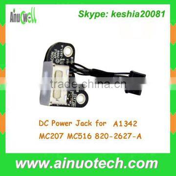 Laptop DC Power Jack for macbook A1342 MC207 MC516 820-2627-A DC in jack power board