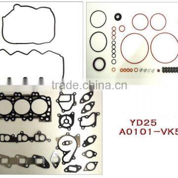 High Quality Full Gasket Set For NISSANYD25 engine auto parts OE NO.:A0101-VK527