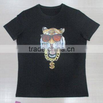 Cool Cofrtable Men OEM service 3d printing t-shirt