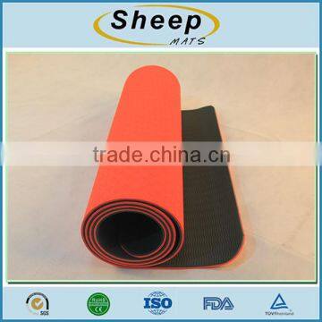 Eco washable body building exercise fitness yoga mat material