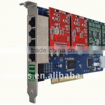 8 channels FXS/FXO analog Asterisk PCI card