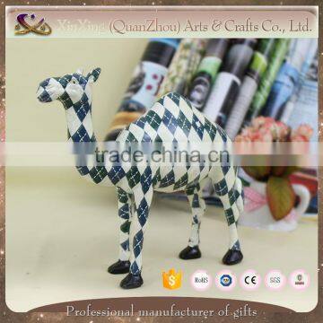 Delicate Style Indoor Camels Polyresin House Decoration photo-3